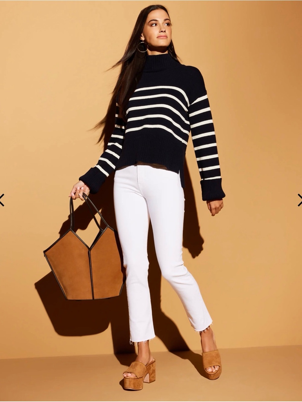 Veronica Beard Carly Kick Flare Raw Hem Ankle Jeans White